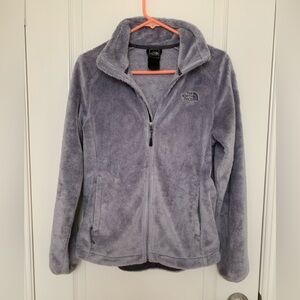 The North Face Gray Fleece Full Zip Jacket Women’s Small